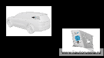Задний динамик окружающего звучания — расположение