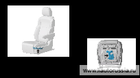 Вентилятор вентиляции подушки сиденья — расположение